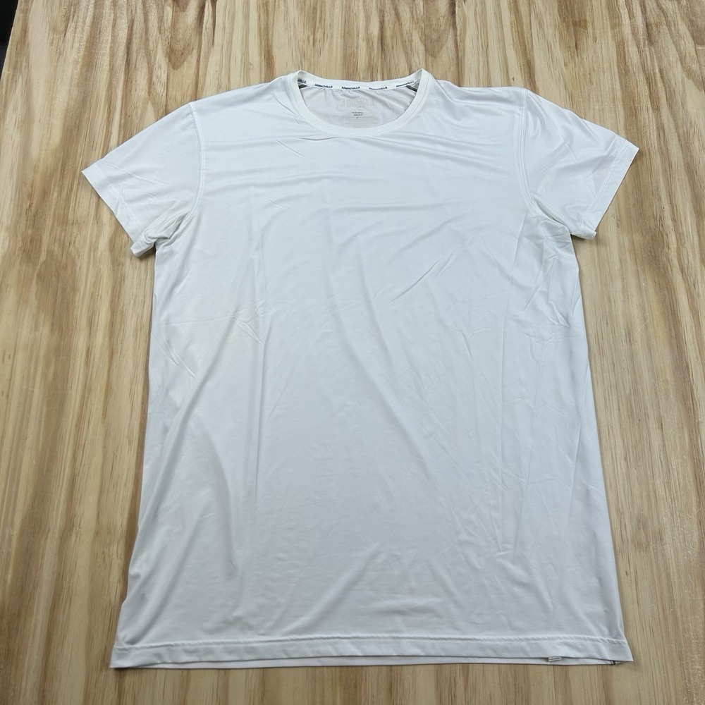 Duluth Armachillo Mens XL White Short Sleeve Cooling Outdoor T-Shirt